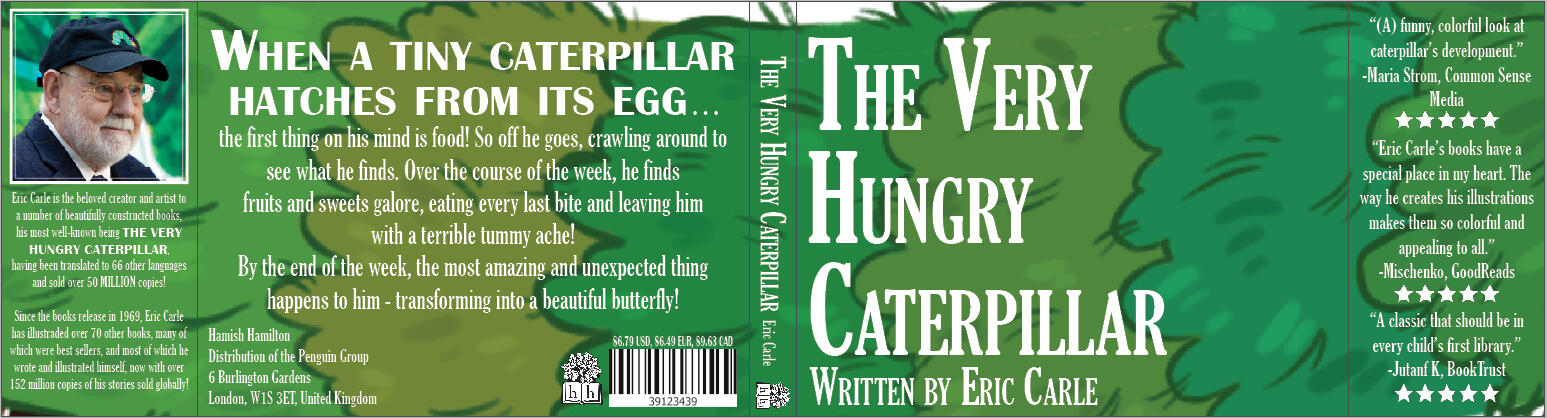 The Very Hungry Caterpillar Book Covers
